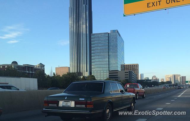 Rolls-Royce Silver Spur spotted in Houston, Texas