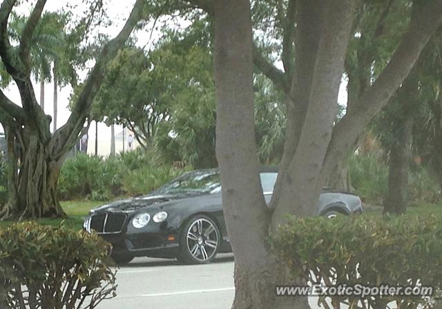 Bentley Continental spotted in Boca Raton, Florida