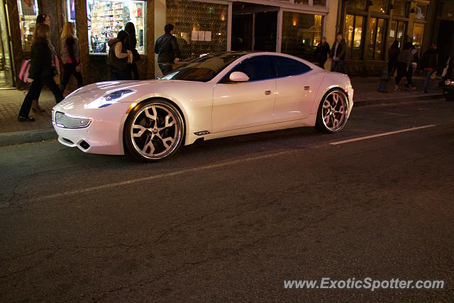Fisker Karma spotted in Arlington, Virginia