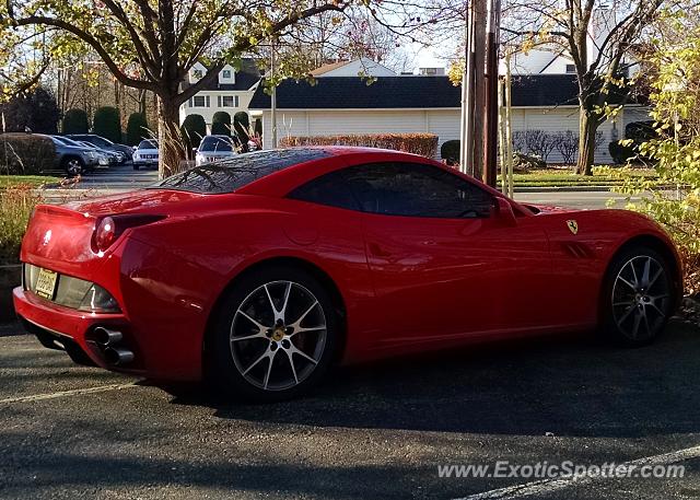 Ferrari California spotted in Florham park, New Jersey