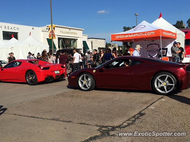 Ferrari 458 Italia spotted in Houston, Texas