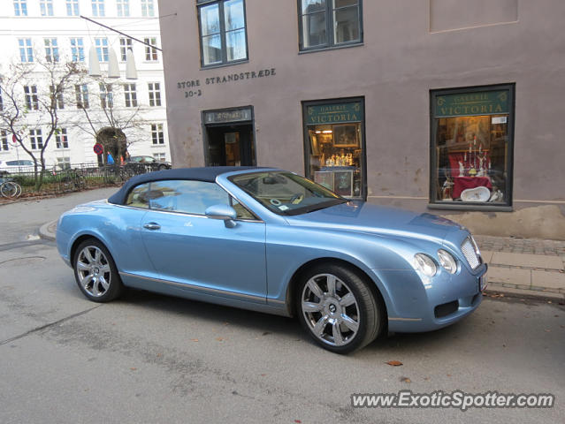 Bentley Continental spotted in Copenhagen, Denmark