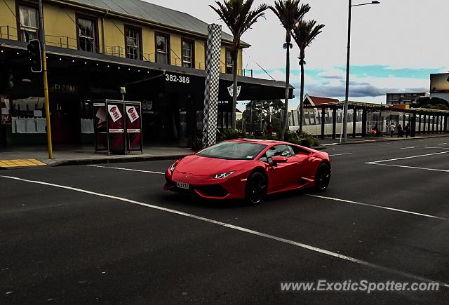 Lamborghini Huracan spotted in Auckland, New Zealand