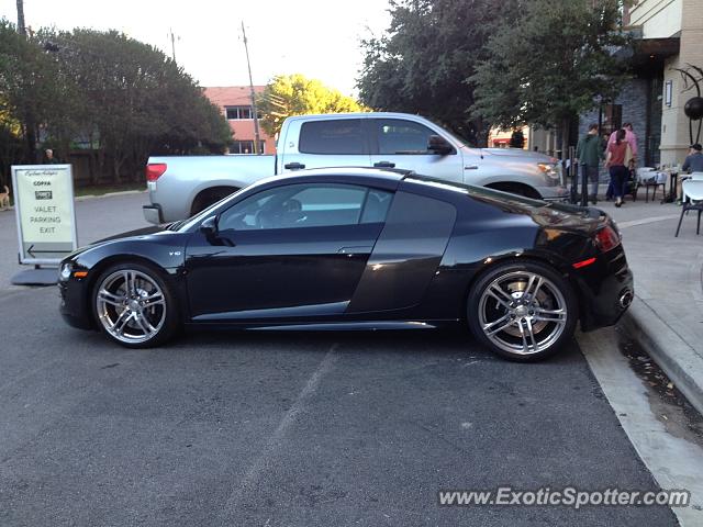 Audi R8 spotted in Houston, Texas
