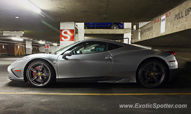 Ferrari 458 Italia spotted in Manhattan, New York