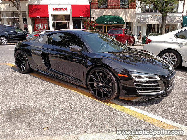 Audi R8 spotted in Greenwich, Connecticut