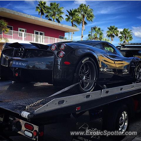 Pagani Huayra spotted in Fort Lauderdale, Florida