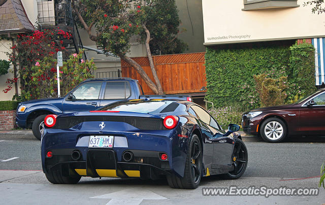 Ferrari 458 Italia spotted in Carmel, California