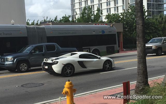 Mclaren 650S spotted in South Beach, Florida