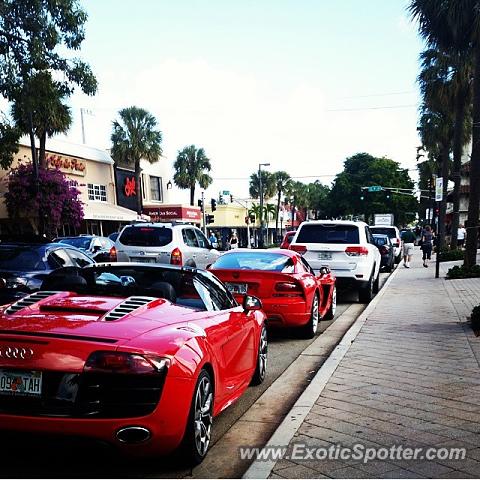Audi R8 spotted in Fort Lauderdale, Florida