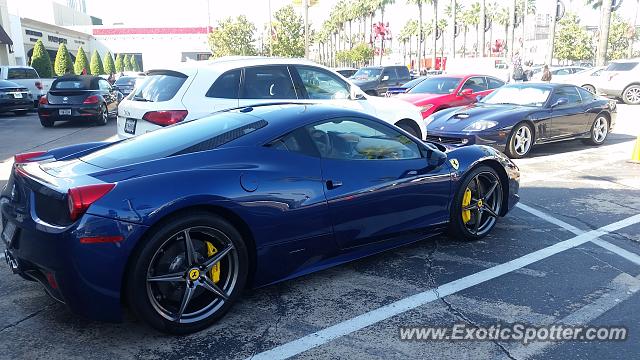 Ferrari 458 Italia spotted in Houston, Texas