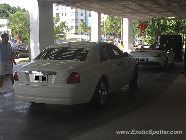 Rolls-Royce Ghost spotted in South Beach, Florida