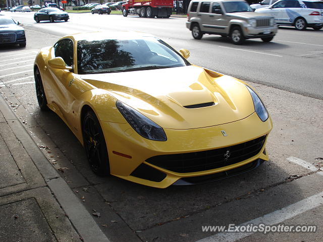Ferrari F12 spotted in Dallas, Texas