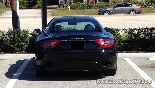 Maserati GranTurismo spotted in Stuart, Florida