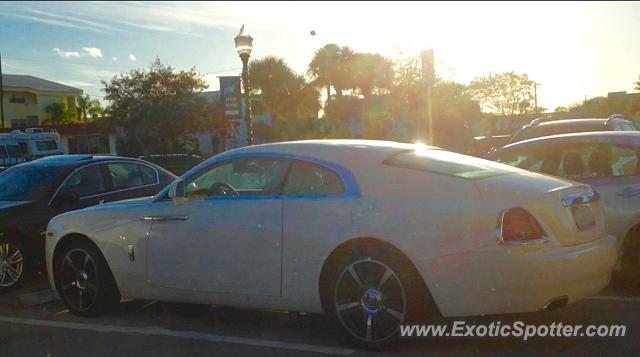 Rolls-Royce Wraith spotted in Stuart, Florida