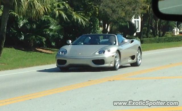Ferrari 360 Modena spotted in Vero Beach, Florida