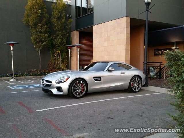 Mercedes AMG GT spotted in Salt Lake City, Utah