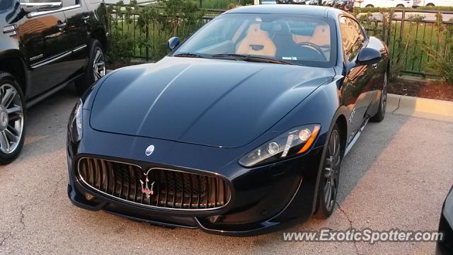 Maserati GranTurismo spotted in Oak Brook, Illinois