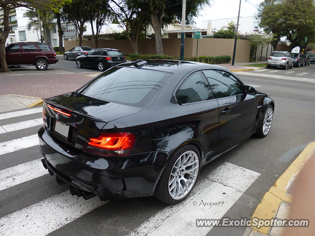 BMW 1M spotted in Lima, Peru