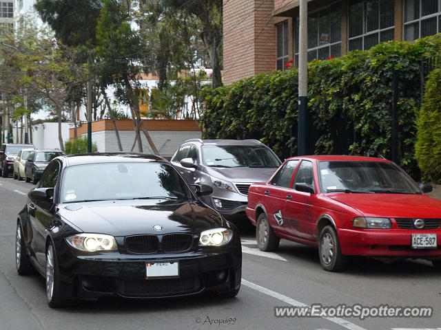 BMW 1M spotted in Lima, Peru