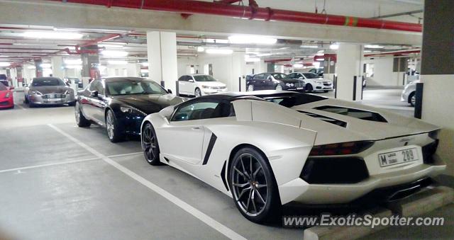 Lamborghini Aventador spotted in Dubai, United Arab Emirates