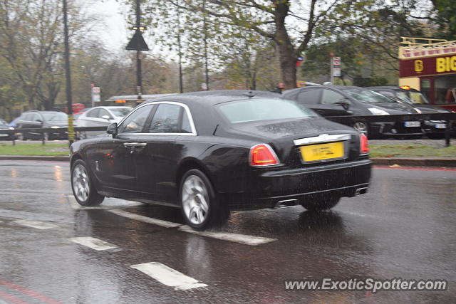 Rolls-Royce Ghost spotted in London, United Kingdom