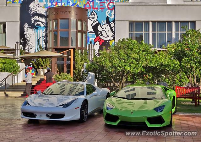 Ferrari 458 Italia spotted in Miami, Florida