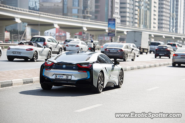 BMW I8 spotted in Dubai, United Arab Emirates