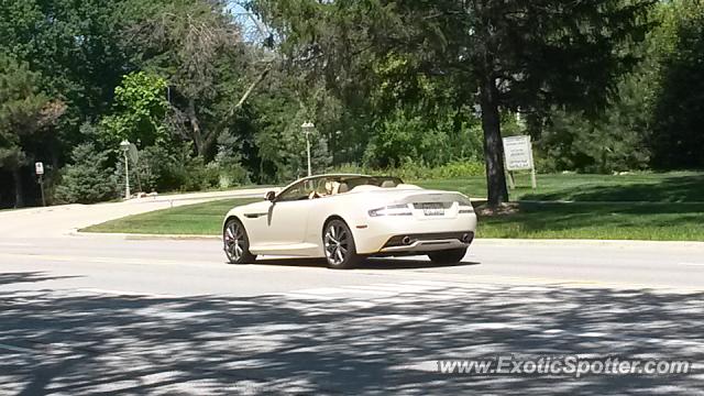 Aston Martin Virage spotted in Naperville, Illinois