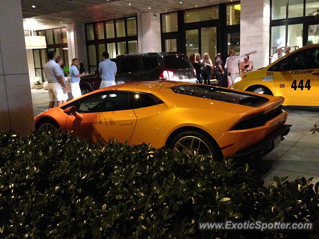 Lamborghini Huracan spotted in South Beach, Florida