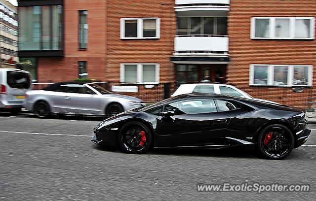 Lamborghini Huracan spotted in London, United Kingdom