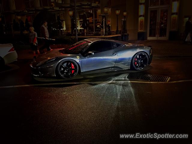Ferrari 458 Italia spotted in Charlotte, North Carolina