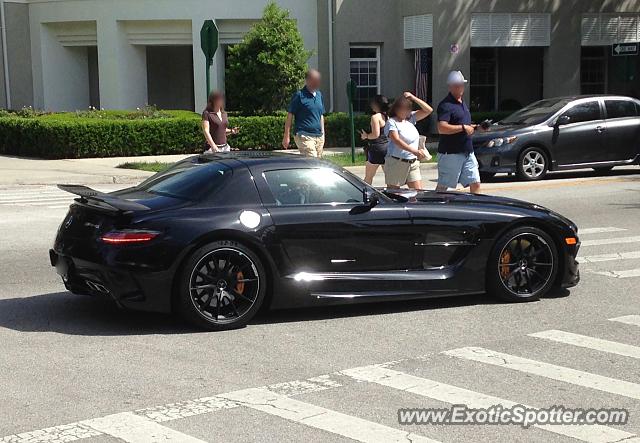 Mercedes SLS AMG spotted in Celebration, Florida