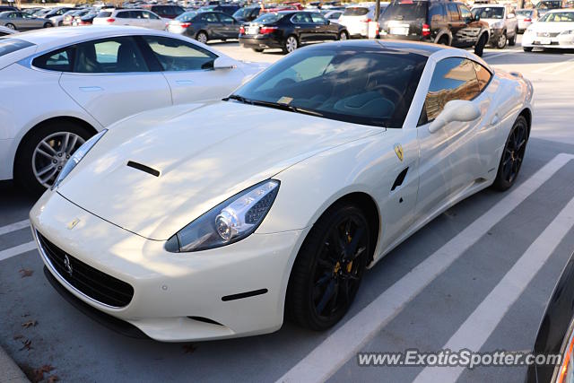 Ferrari California spotted in McLean, Virginia