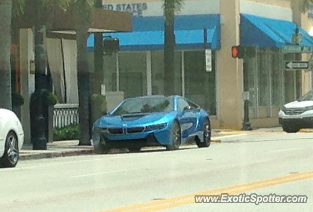 BMW I8 spotted in Palm Beach, Florida
