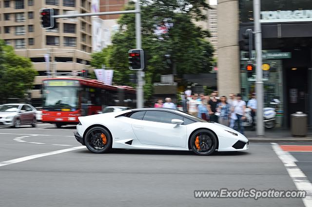 Lamborghini Huracan spotted in Sydney, Australia