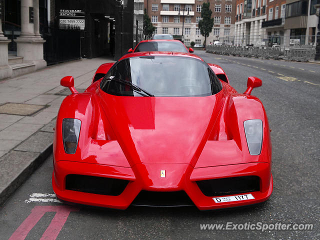 Ferrari Enzo spotted in London, United Kingdom