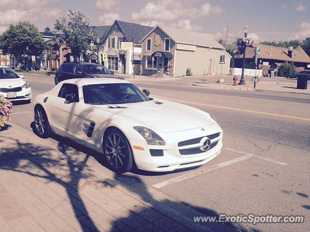 Mercedes SLS AMG spotted in Orangeville, Canada