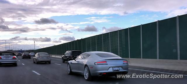 Aston Martin Rapide spotted in Toronto, Canada