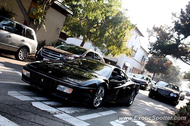 Ferrari Testarossa spotted in Carmel, California