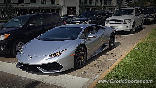 Lamborghini Huracan spotted in Houston, Texas