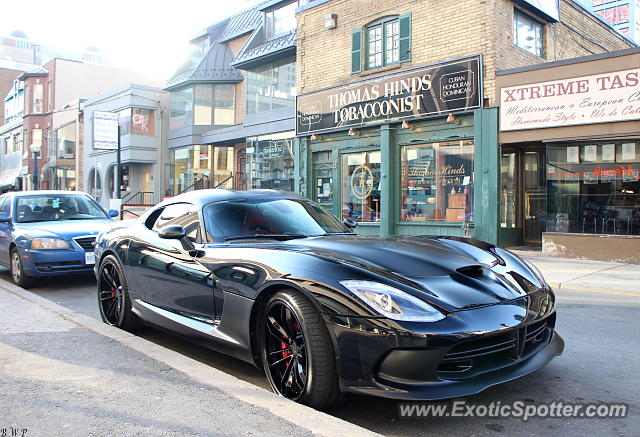 Dodge Viper spotted in Toronto, Canada