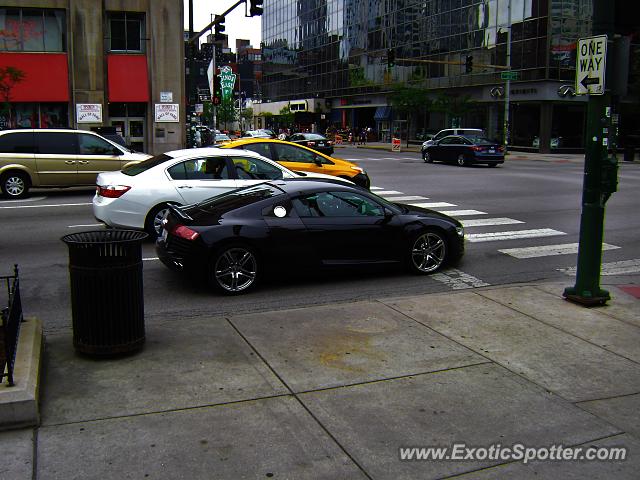 Audi R8 spotted in Chicago, Illinois