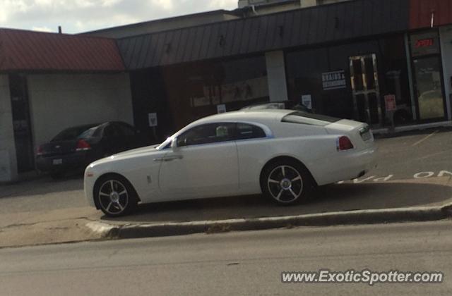 Rolls-Royce Wraith spotted in Houston, Texas