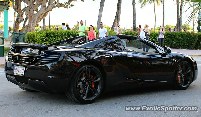 Mclaren MP4-12C spotted in Miami, Florida