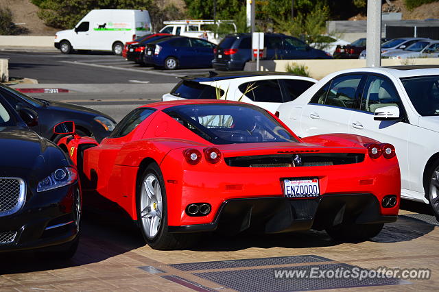 Ferrari Enzo spotted in Malibu, California