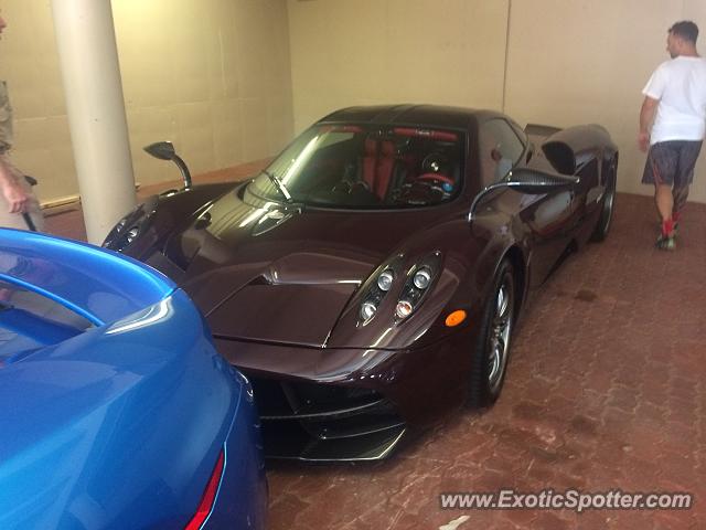 Pagani Huayra spotted in Palm Beach, Florida