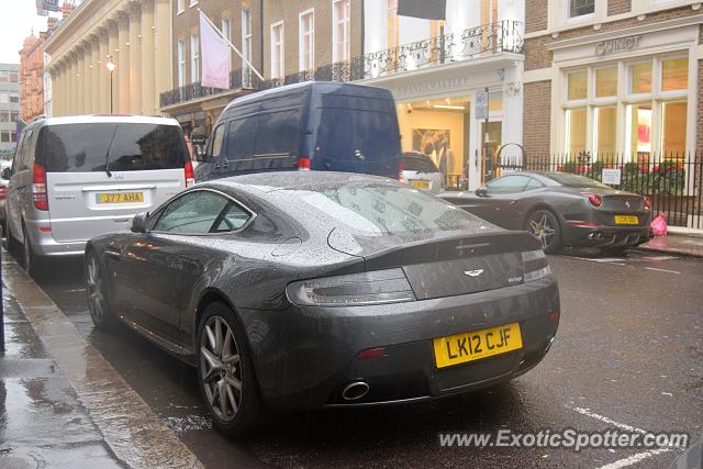 Aston Martin Vantage spotted in London, United Kingdom