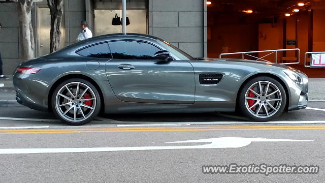 Mercedes AMG GT spotted in Hong Kong, China