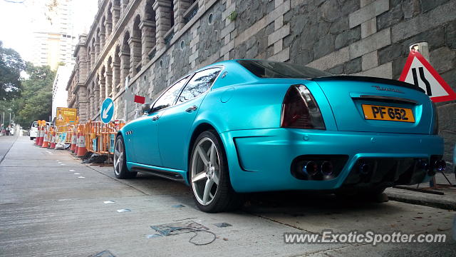 Maserati Quattroporte spotted in Hong Kong, China